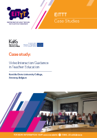 EiTTT Case Study_Video Interaction Guidance in Teacher Education  front page preview
              