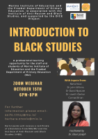 Introduction to Black Studies Webinar front page preview
              