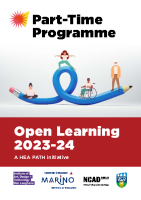 Open Learning Brochure 2023-24 front page preview
              