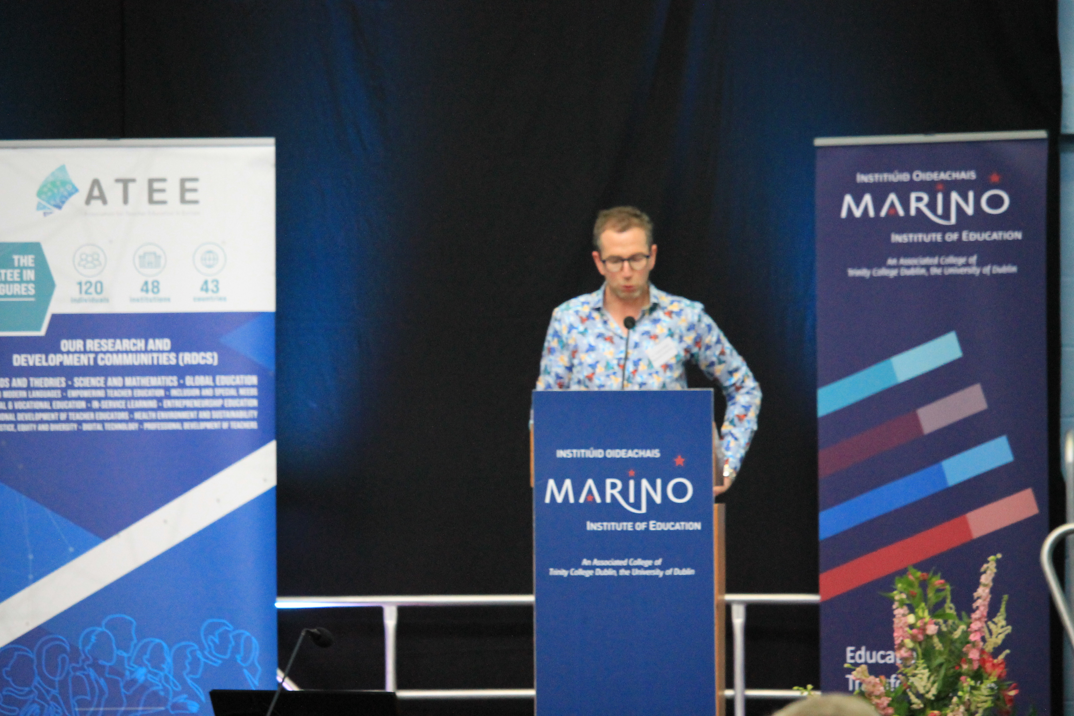 The first keynote speaker was Dr Thomas Walsh