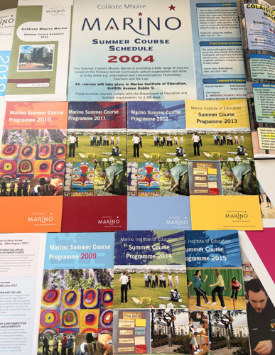 25 Years of Sumer Course Brochures