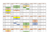 S2 Sc Ed Studies Timetable Semester 2 Feb 7