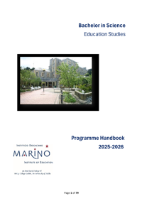 Bachelor in Science (Education Studies)